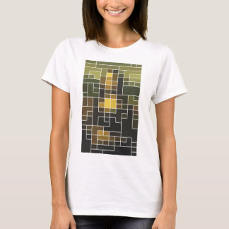 mozaic art "Mona Lisa" Tシャツ T-Shirt