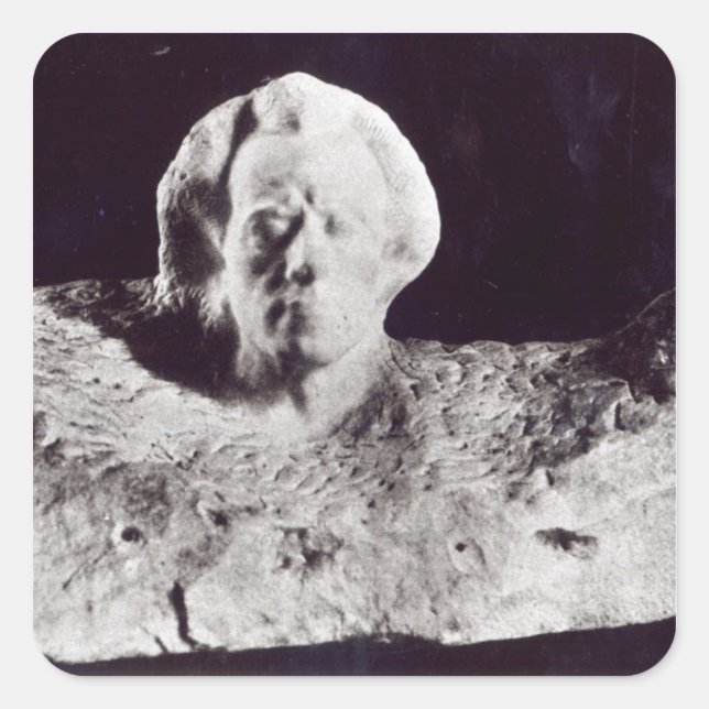 Mozart , 1911 quadratischer aufkleber (Vorderseite)