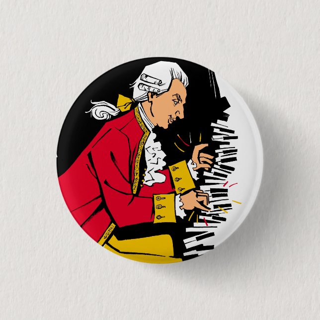 Mozart Button (Vorderseite)
