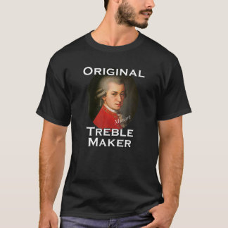Mozart - Der originelle Treppenmacher-Musiker T-Shirt