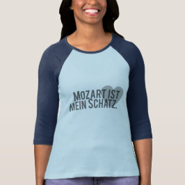 Mozart ist mein Schatz Tri-Blend Shirt