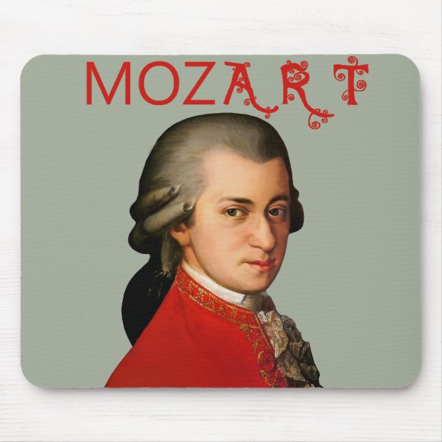 Mozart Mousepad (Vorne)