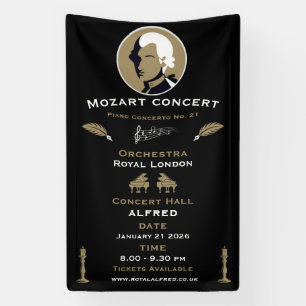 Mozart Musikkonzert Banner
