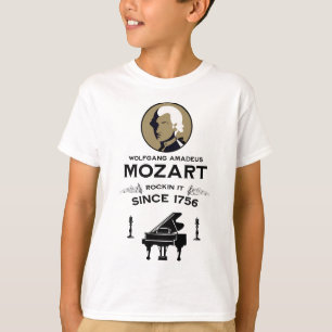 Mozart Musikliebhaber-Geschenk T-Shirt
