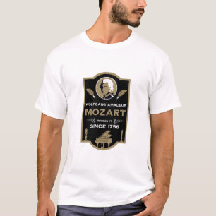 Mozart Musikliebhaber-Geschenk T-Shirt