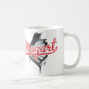 Mozart - österreichischer Komponist-Musiker Kaffeetasse