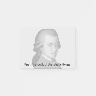 Mozart-Personal Post-it Klebezettel