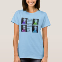 Mozart-Popkunst-Damen-T - Shirt