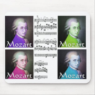 Mozart-Popkunst mouspad Mousepad