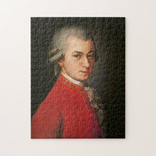 Mozart-Porträt Puzzle