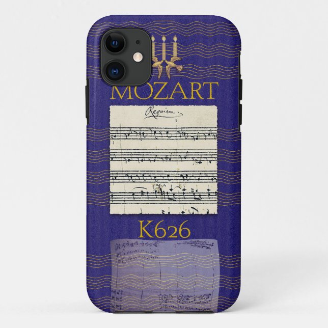 Mozart Requiem Case-Mate iPhone Hülle (Rückseite)