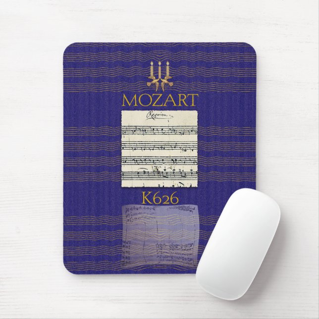 Mozart Requiem Mousepad (Mit Mouse)