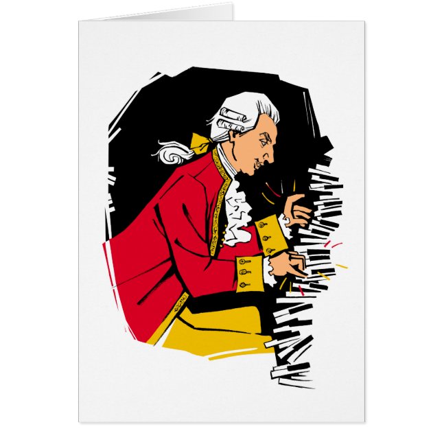 Mozart spielt Klavier (Vorne)
