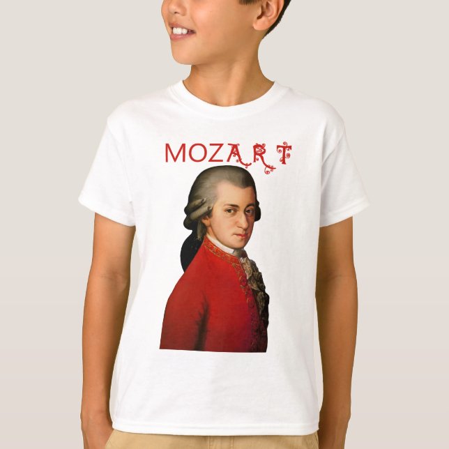 Mozart T-Shirt (Vorderseite)