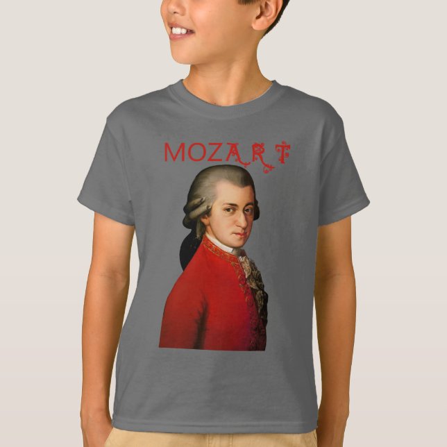 Mozart T-Shirt (Vorderseite)