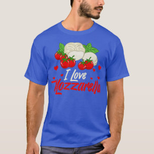 Mozzarella Käse Rezepte Buffalo Italienisch Frisch T-Shirt
