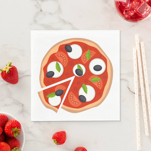 Mozzarella Pizza Serviette (Von Creator hochgeladen)