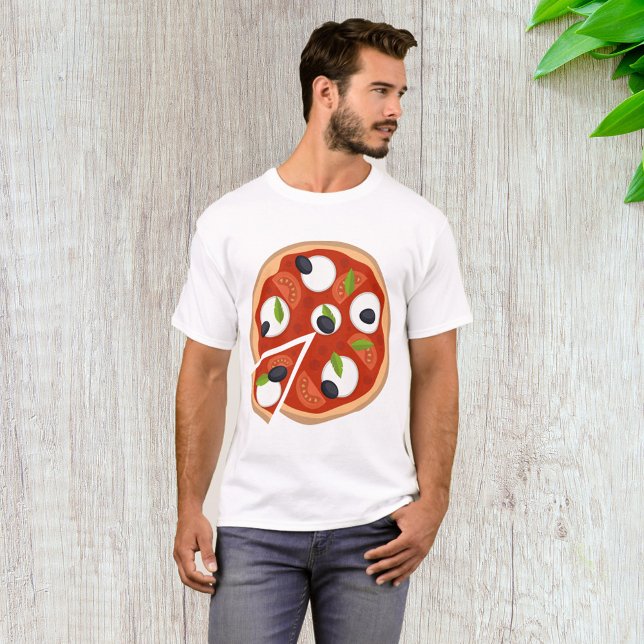 Mozzarella Pizza T-Shirt (Von Creator hochgeladen)