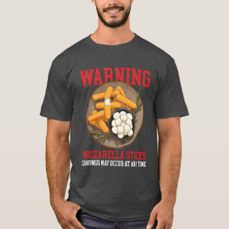 Mozzarella Sticks Cravings Käse Sticks Vintag T-Shirt