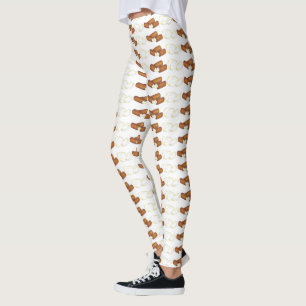 Mozzarella Sticks Käse Junk Food Feinschmecker Leg Leggings