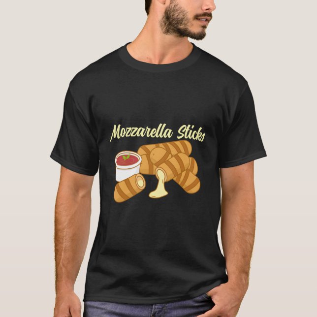 Mozzarella Sticks T-Shirt (Vorderseite)