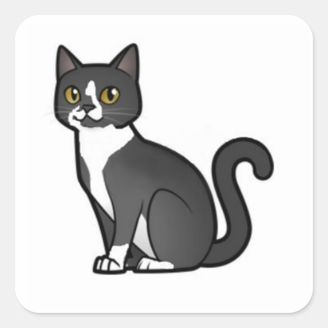 Mozzie Cat Sticker (Vorderseite)