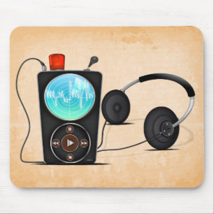 MP3 Player Mousepad