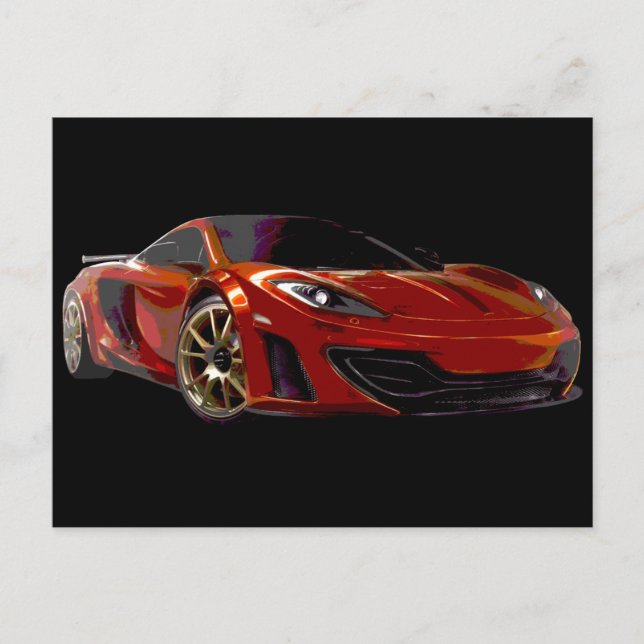 MP4 12C. POSTKARTE (Vorderseite)