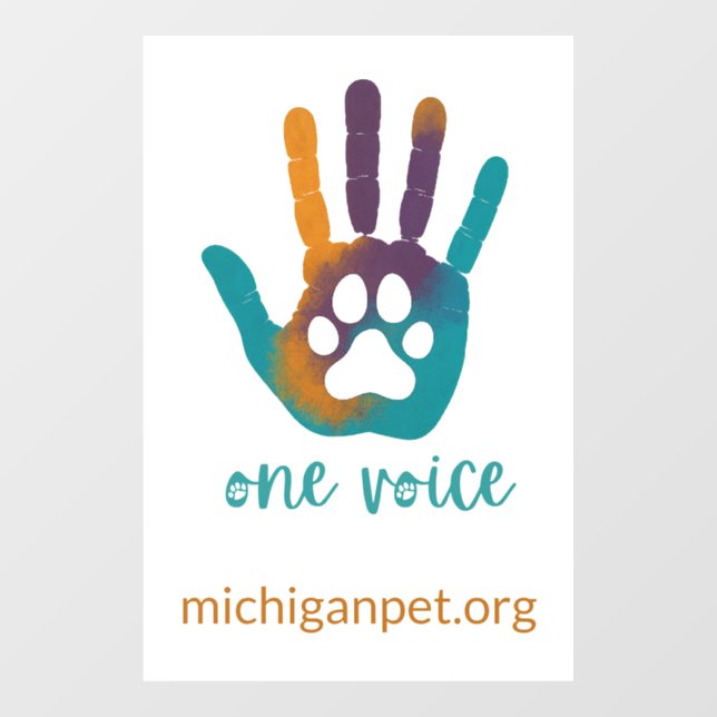 MPA One Voice Window Cloning Fensteraufkleber (Blatt)