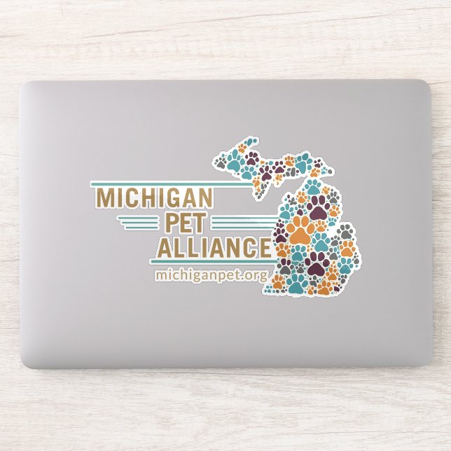 MPA Paw druckt kundenspezifische Vinyl Stickers Aufkleber (Computer)