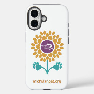 MPA Sonnenblumenpaw druckt Telefonfälle iPhone 16 Hülle