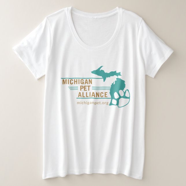MPA ]Women's Plus Size T - Shirt (Design vorne)
