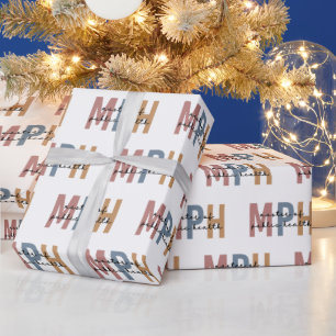 MPH Master of Public Health Abschluss Geschenkpapier