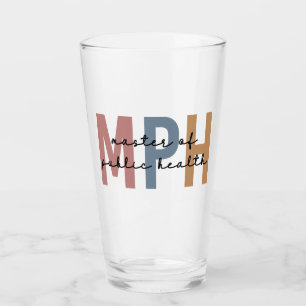 MPH Master of Public Health Abschluss Glas