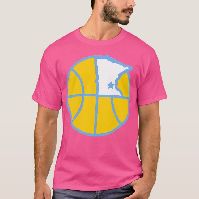 Mpls Lakers Basketball T-Shirt (Vorderseite)