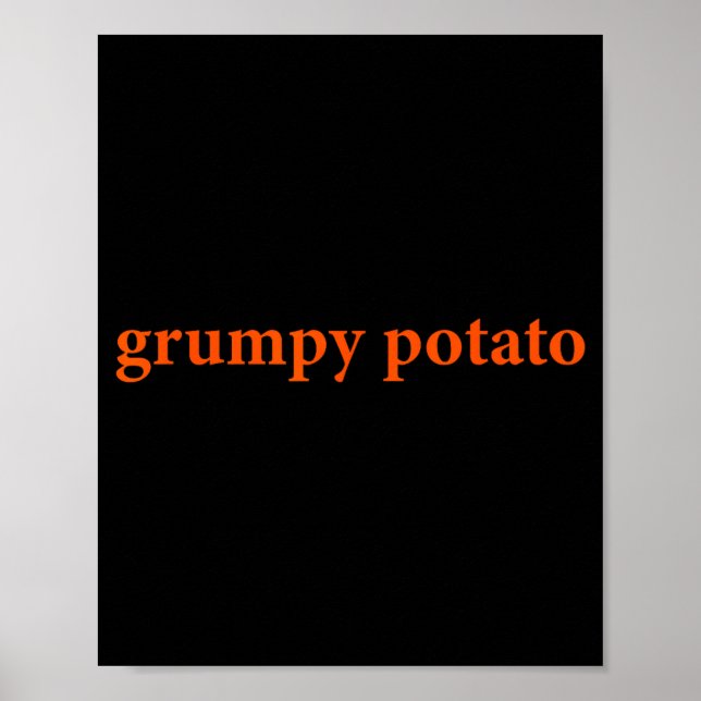 Mpy Tato Funny Thanksgiving Matching Couples Humor Poster (Vorne)