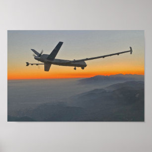 MQ-9-Sensenmann in Bergen Poster