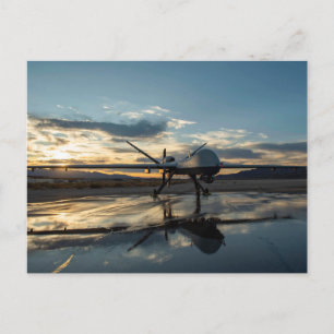 MQ-9 Sensenmann Sunrise Postkarte