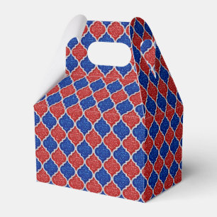 MQF-Sequins-Red-White-Blue-1-Gable-Bevorzugung Geschenkschachtel