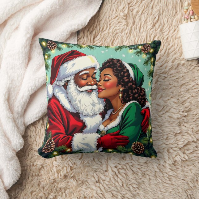 Mr and Mrs Claus Sweet Christmas  Kissen (Decke)