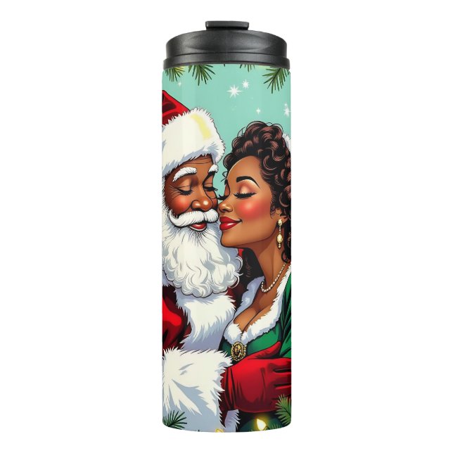 Mr and Mrs Clause Sweet Christmas  Thermosbecher (Vorderseite)