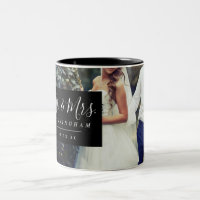 Mr. and Mrs. Script Monogram Wedding Foto