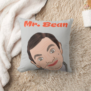 Mr. Bean (Rowan Atkinson) Fan-Art Kissen