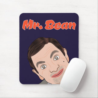 Mr. Bean (Rowan Atkinson) Fan Art Mousepad