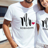 Mr Black Modern Script Custom Wedding Monogram