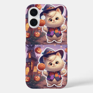 Mr Bluffy - Halloween's Gentle Bluffmaster iPhone 16 Hülle