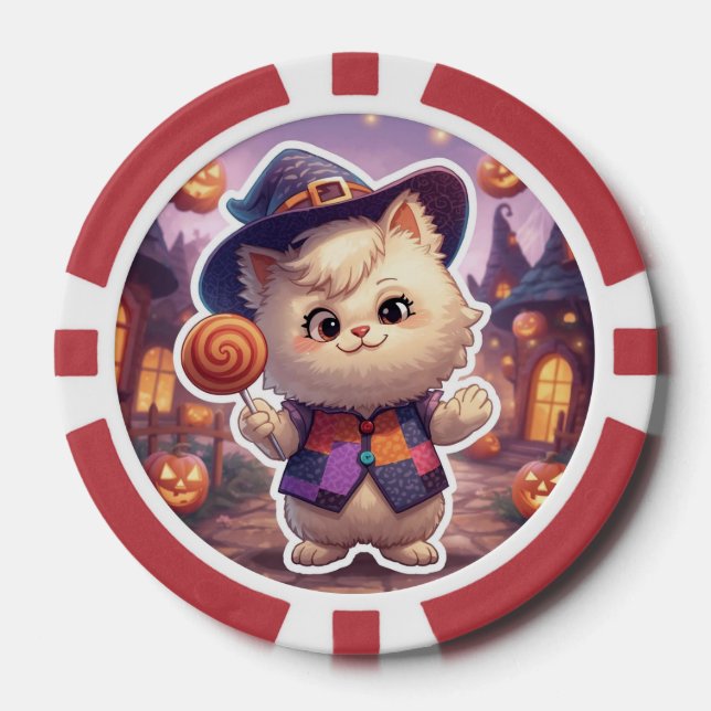 Mr Bluffy - Halloween's Gentle Bluffmaster Pokerchips (Vorderseite)