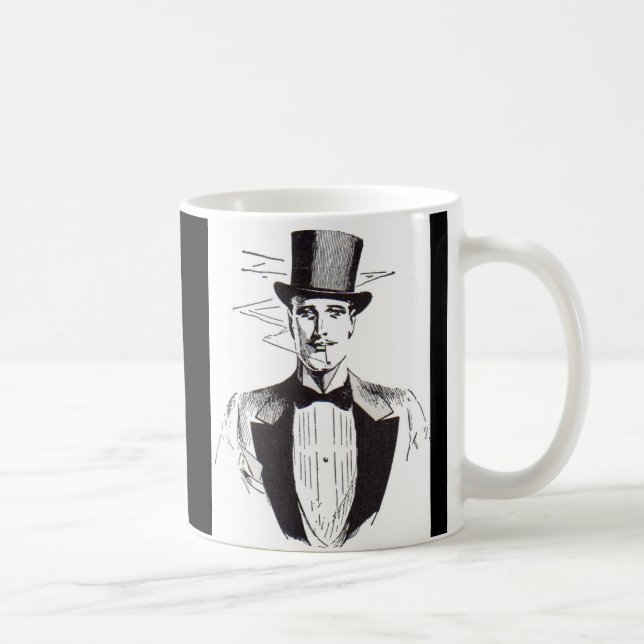 Mr. Classy, scharf gekleideter Mann Kaffeetasse (Rechts)