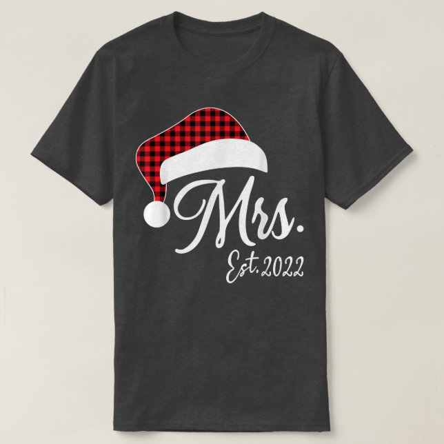 Mr. Claus & Mrs. Claus Est T-Shirt (Design vorne)