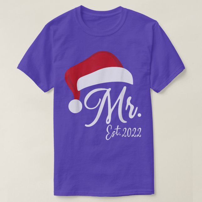 Mr. Claus & Mrs. Claus Est T-Shirt (Design vorne)